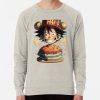 ssrcolightweight sweatshirtmensoatmeal heatherfrontsquare productx1000 bgf8f8f8 11 - Luffy Merch