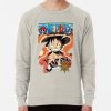 ssrcolightweight sweatshirtmensoatmeal heatherfrontsquare productx1000 bgf8f8f8 16 - Luffy Merch